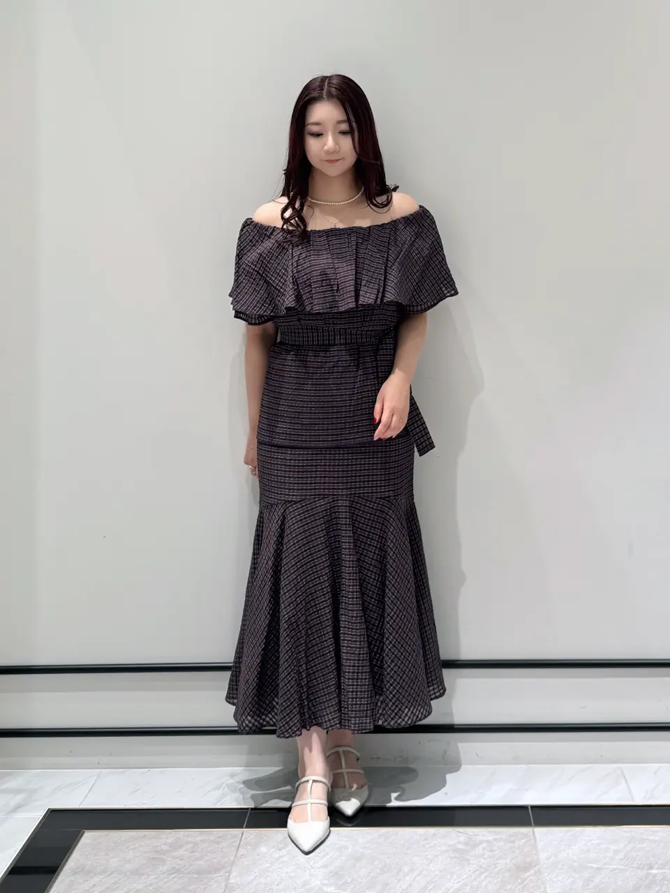 GRACE CONTINENTAL MOMOKO コーディネート画像