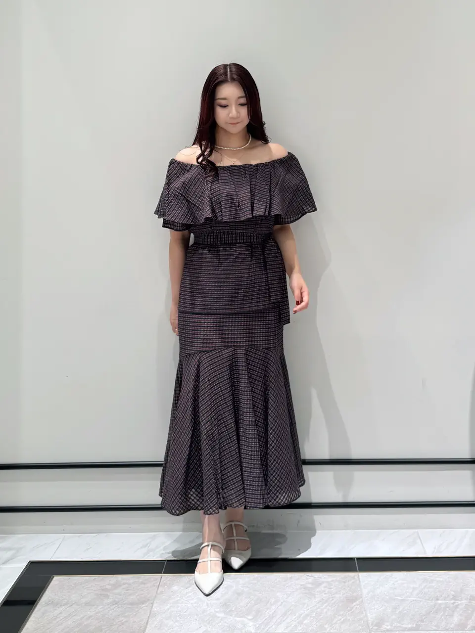 GRACE CONTINENTAL MOMOKO コーディネート画像