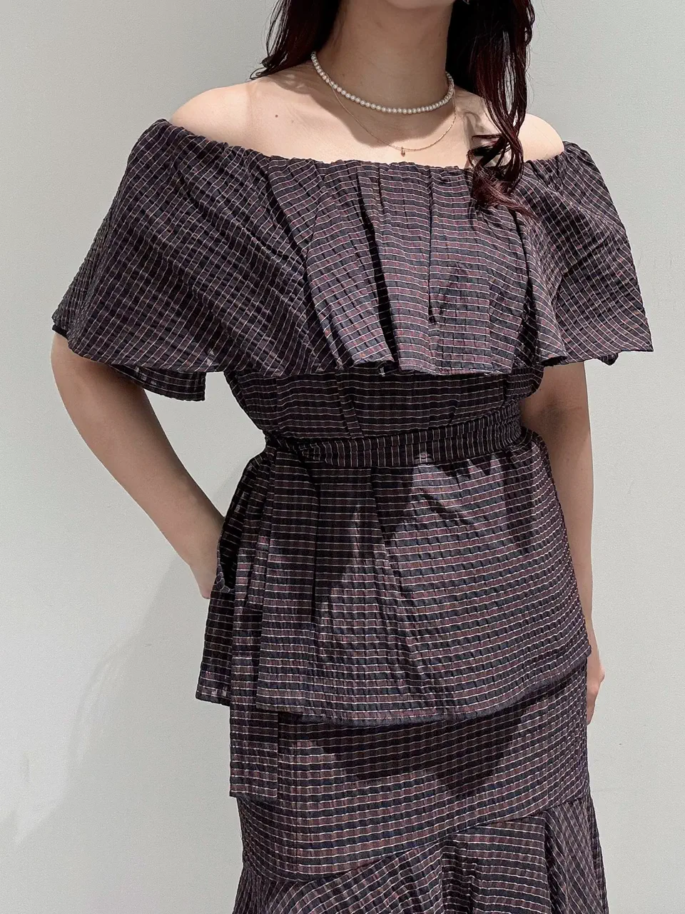 GRACE CONTINENTAL MOMOKO コーディネート画像