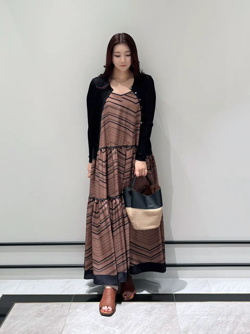  MOMOKO コーディネート画像