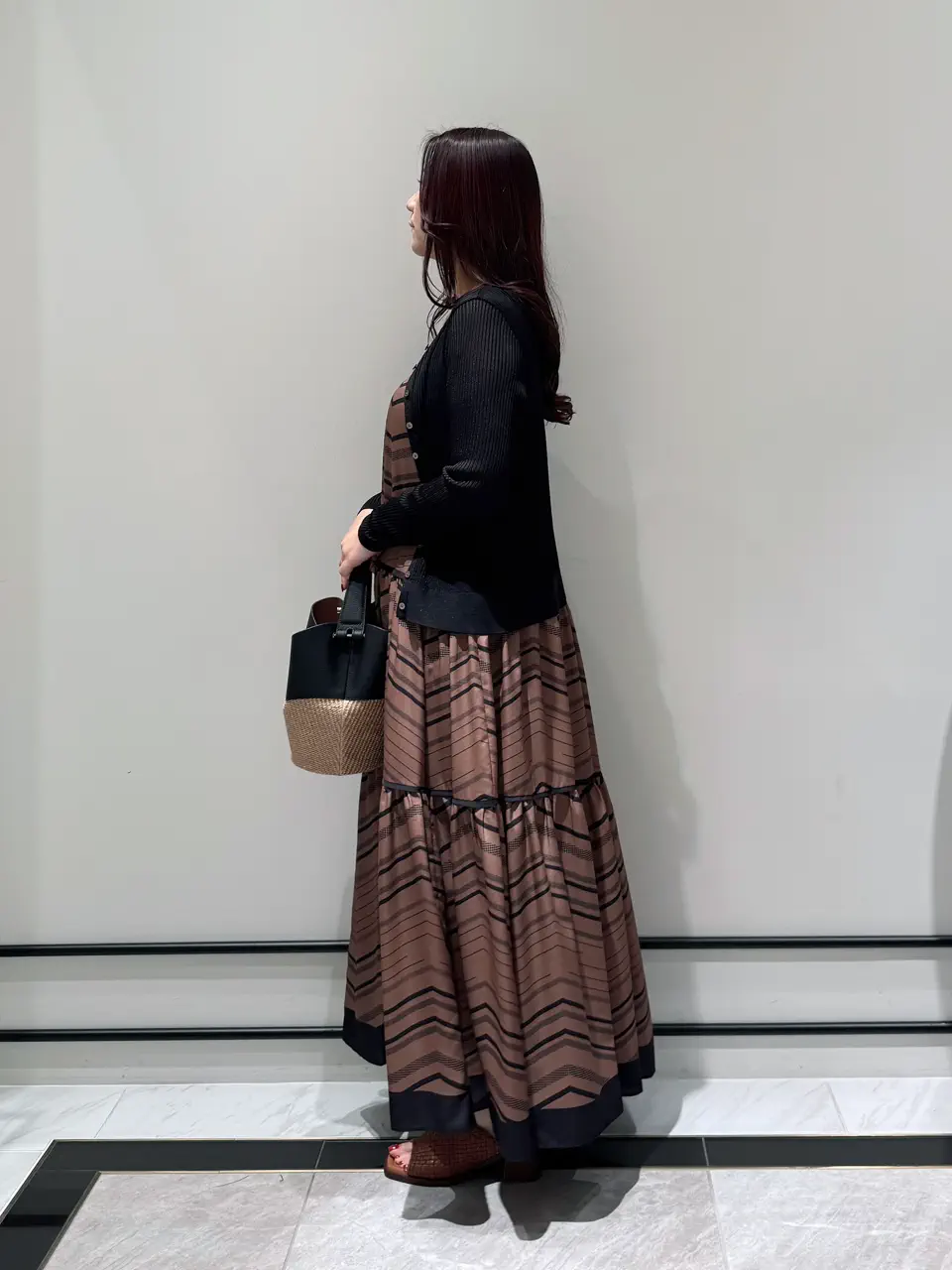 GRACE CONTINENTAL MOMOKO コーディネート画像