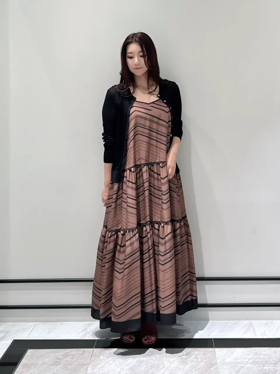 GRACE CONTINENTAL MOMOKO コーディネート画像