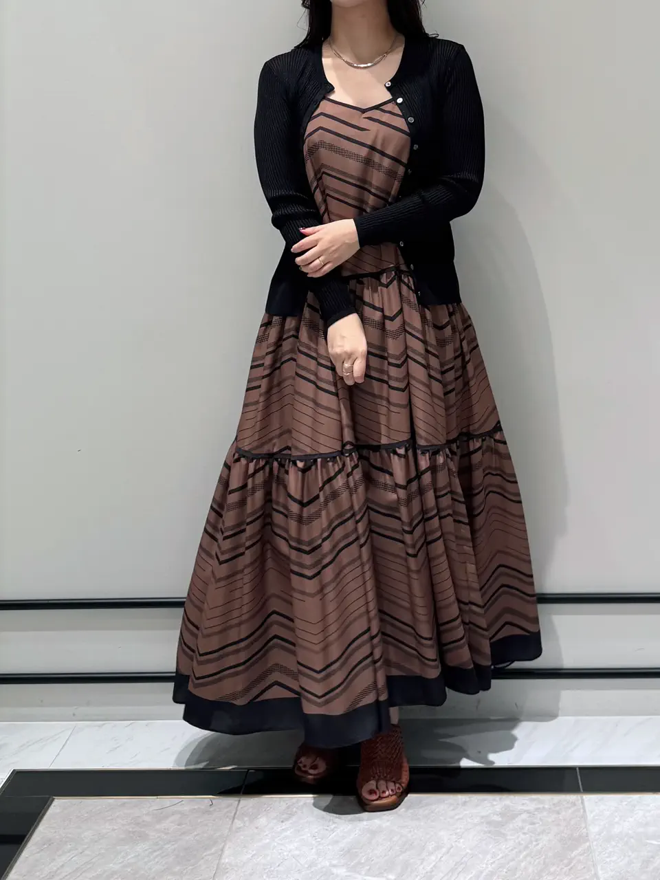 GRACE CONTINENTAL MOMOKO コーディネート画像