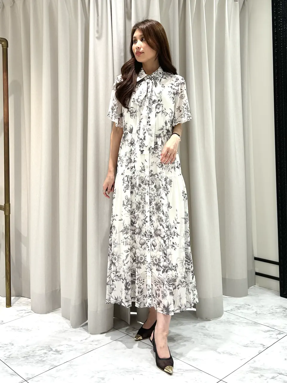 GRACE CONTINENTAL 志田　悠 コーディネート画像