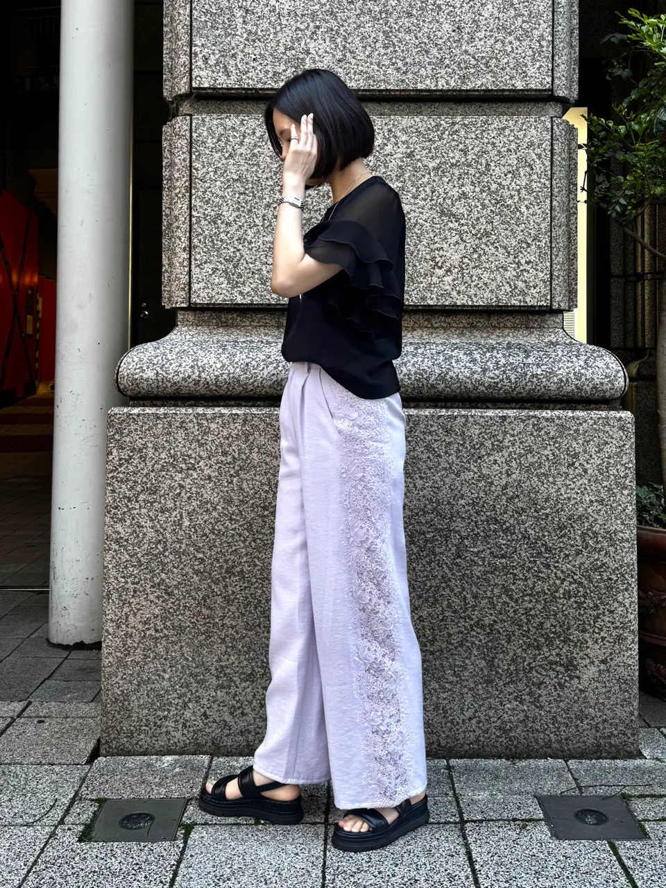 GRACE CONTINENTAL 伊藤　静華 コーディネート画像