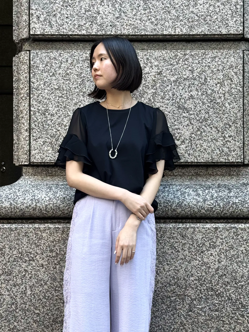 GRACE CONTINENTAL 伊藤　静華 コーディネート画像