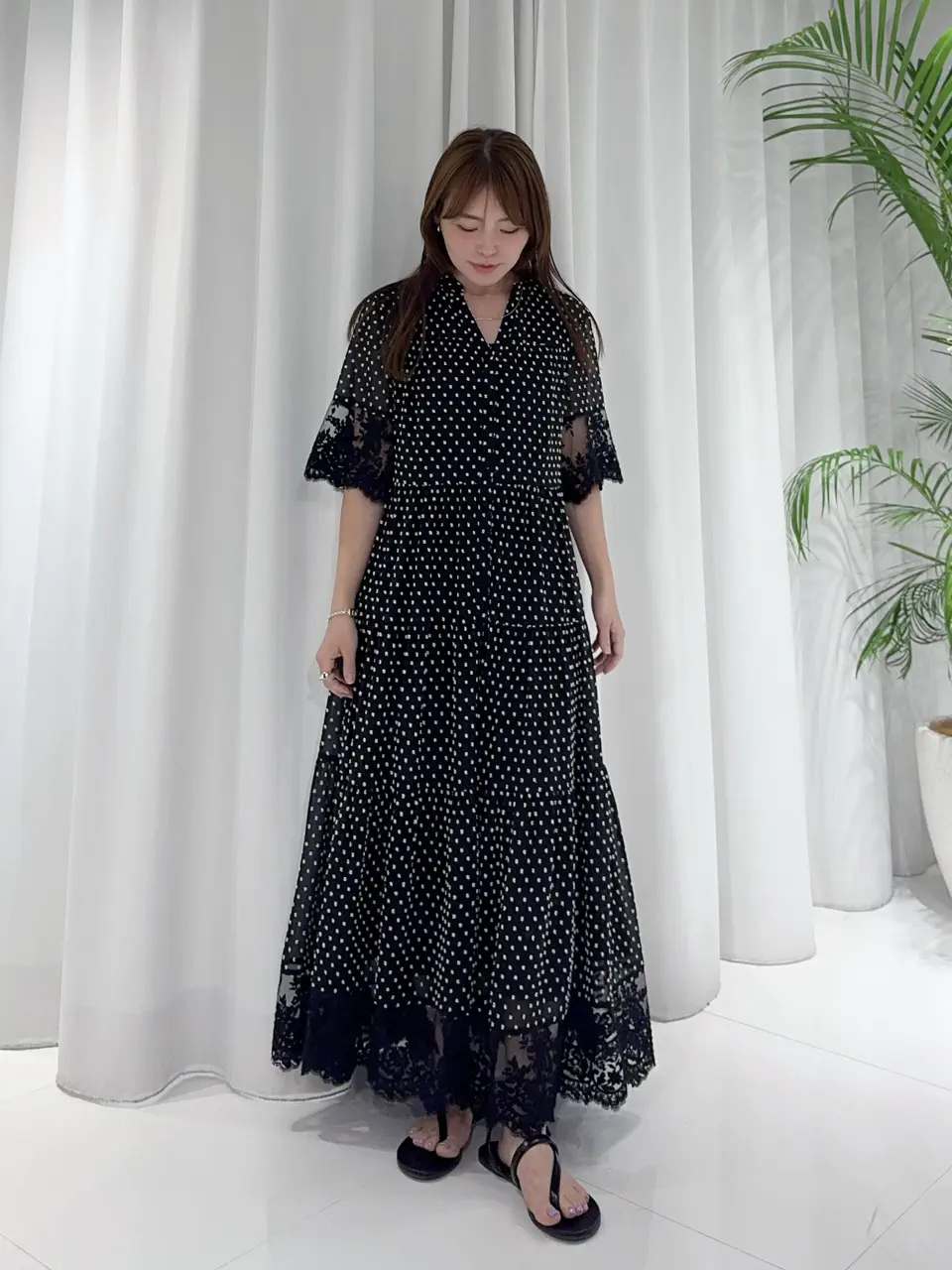  古川温子 コーディネート画像