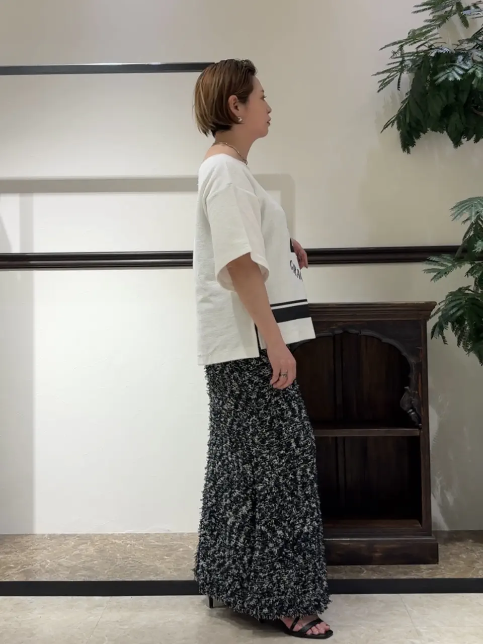 GRACE CONTINENTAL N.YURI コーディネート画像