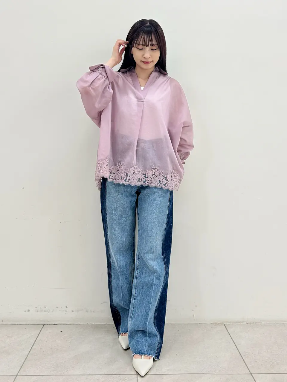 GRACE CONTINENTAL Miu Akamatsu コーディネート画像