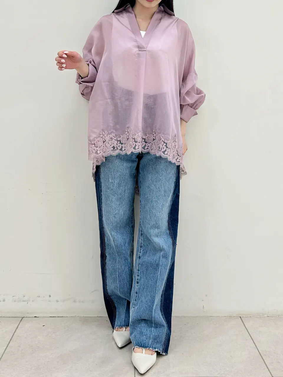 GRACE CONTINENTAL Miu Akamatsu コーディネート画像