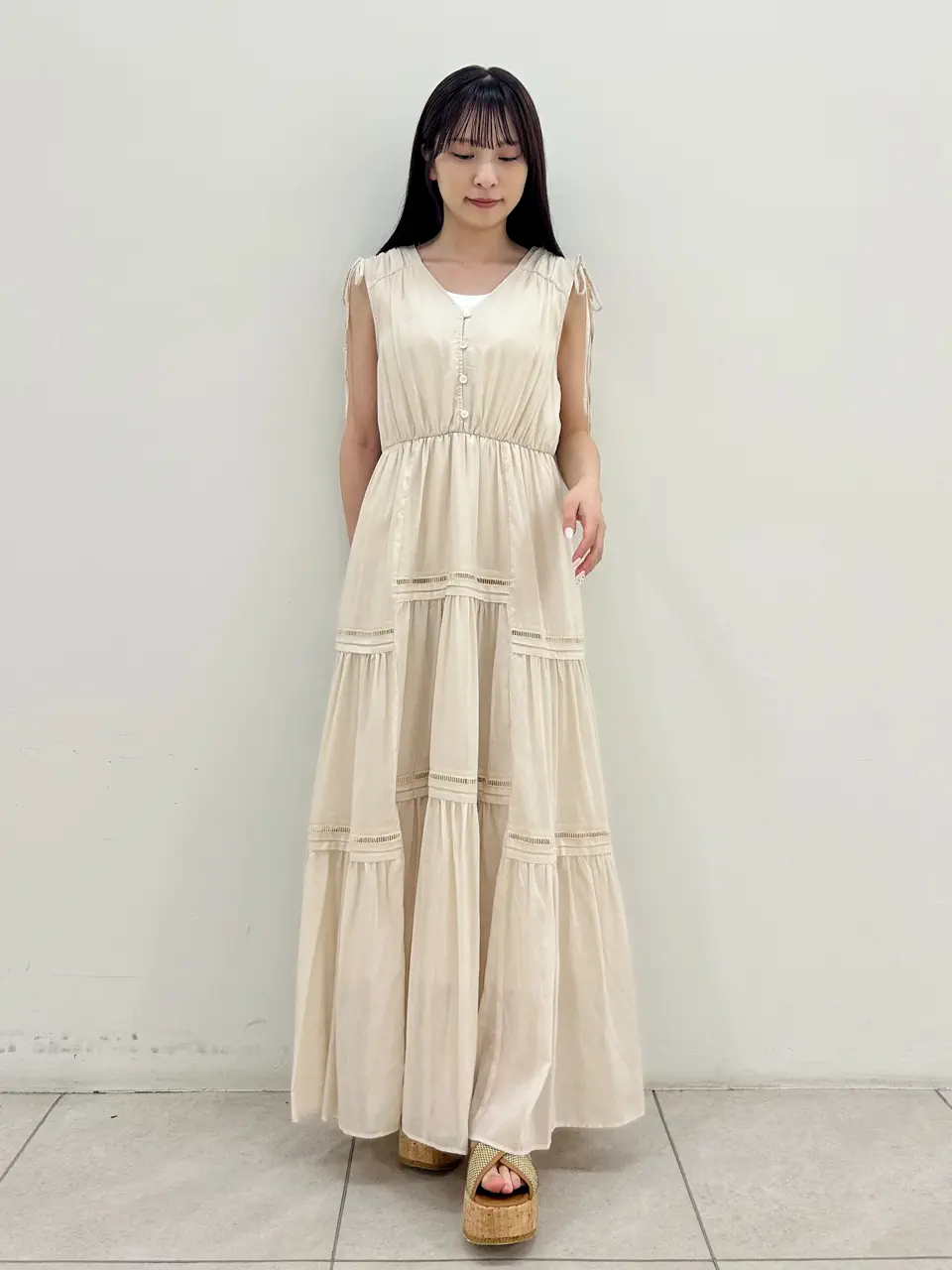 GRACE CONTINENTAL Miu Akamatsu コーディネート画像