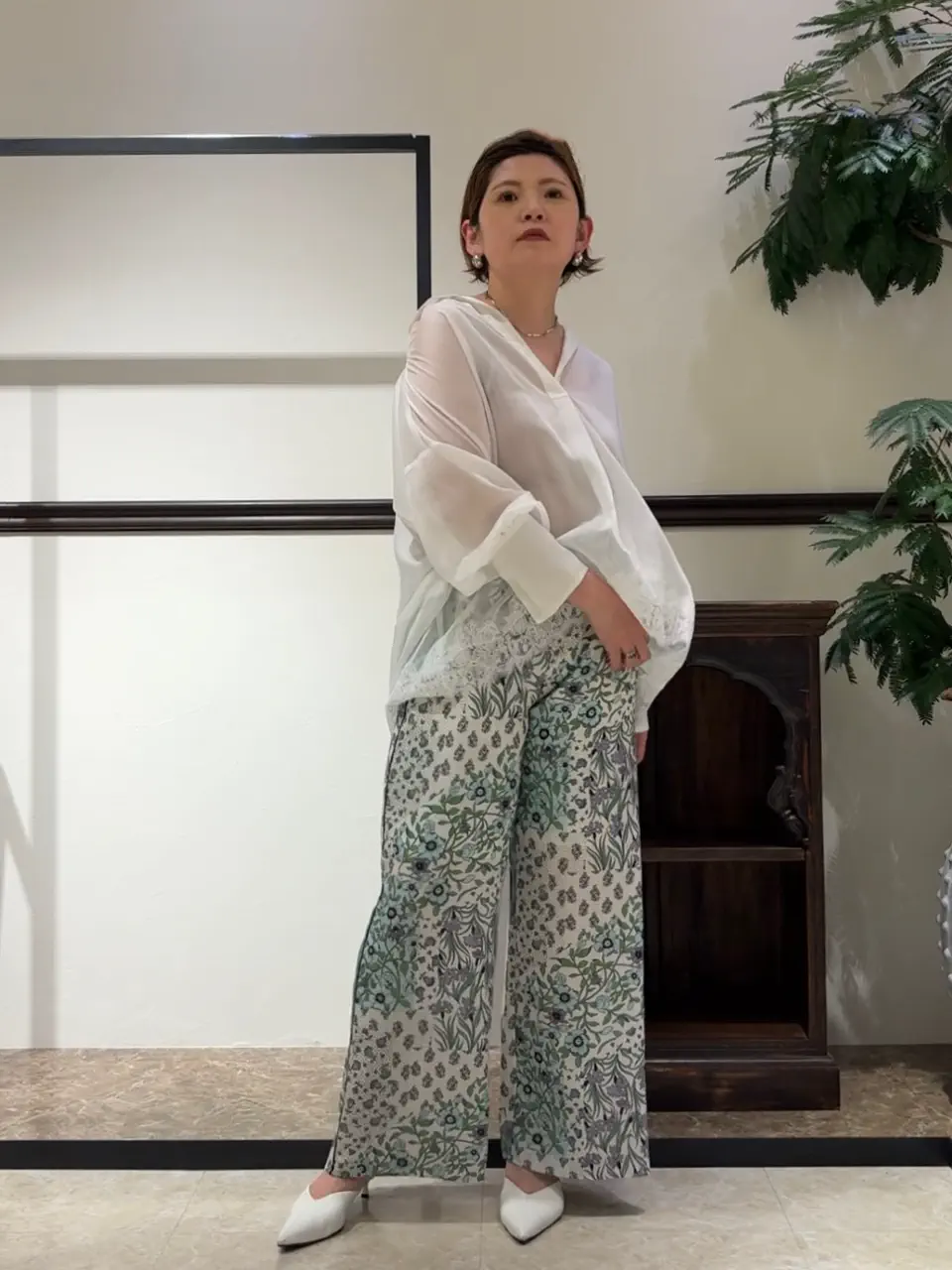 GRACE CONTINENTAL N.YURI コーディネート画像