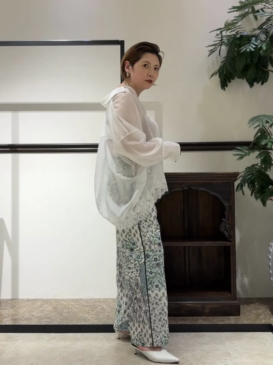 GRACE CONTINENTAL N.YURI コーディネート画像