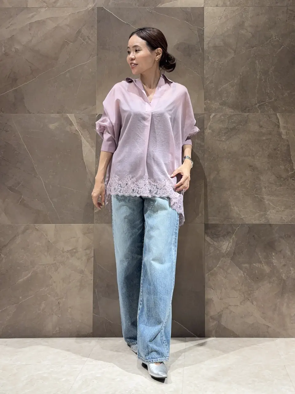 GRACE CONTINENTAL 穐山　香織 コーディネート画像