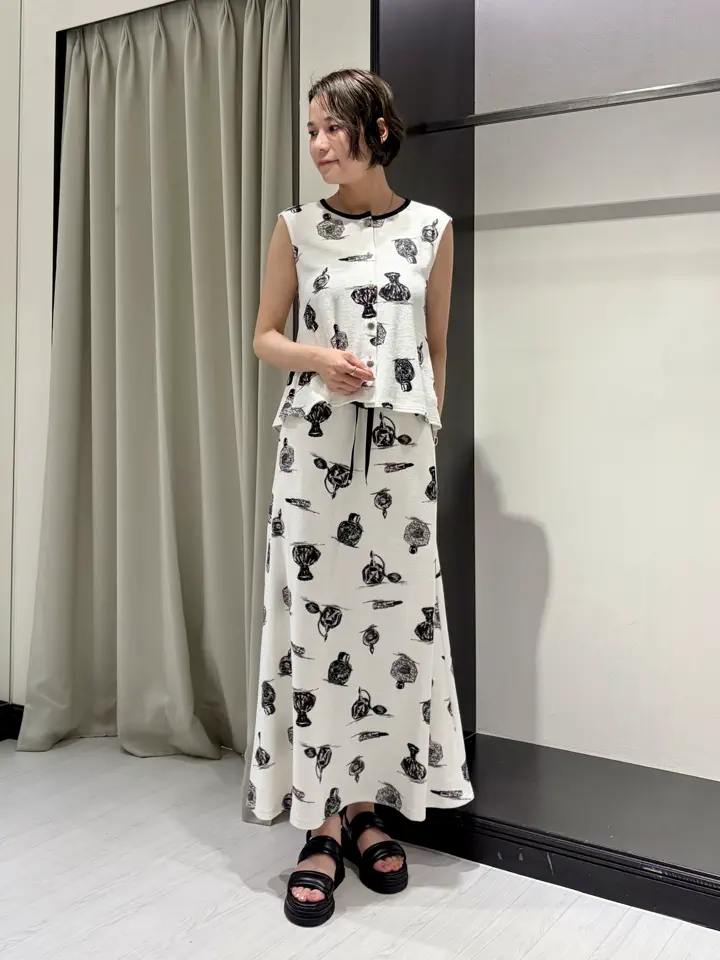 GRACE CONTINENTAL 亀田 未希 コーディネート画像