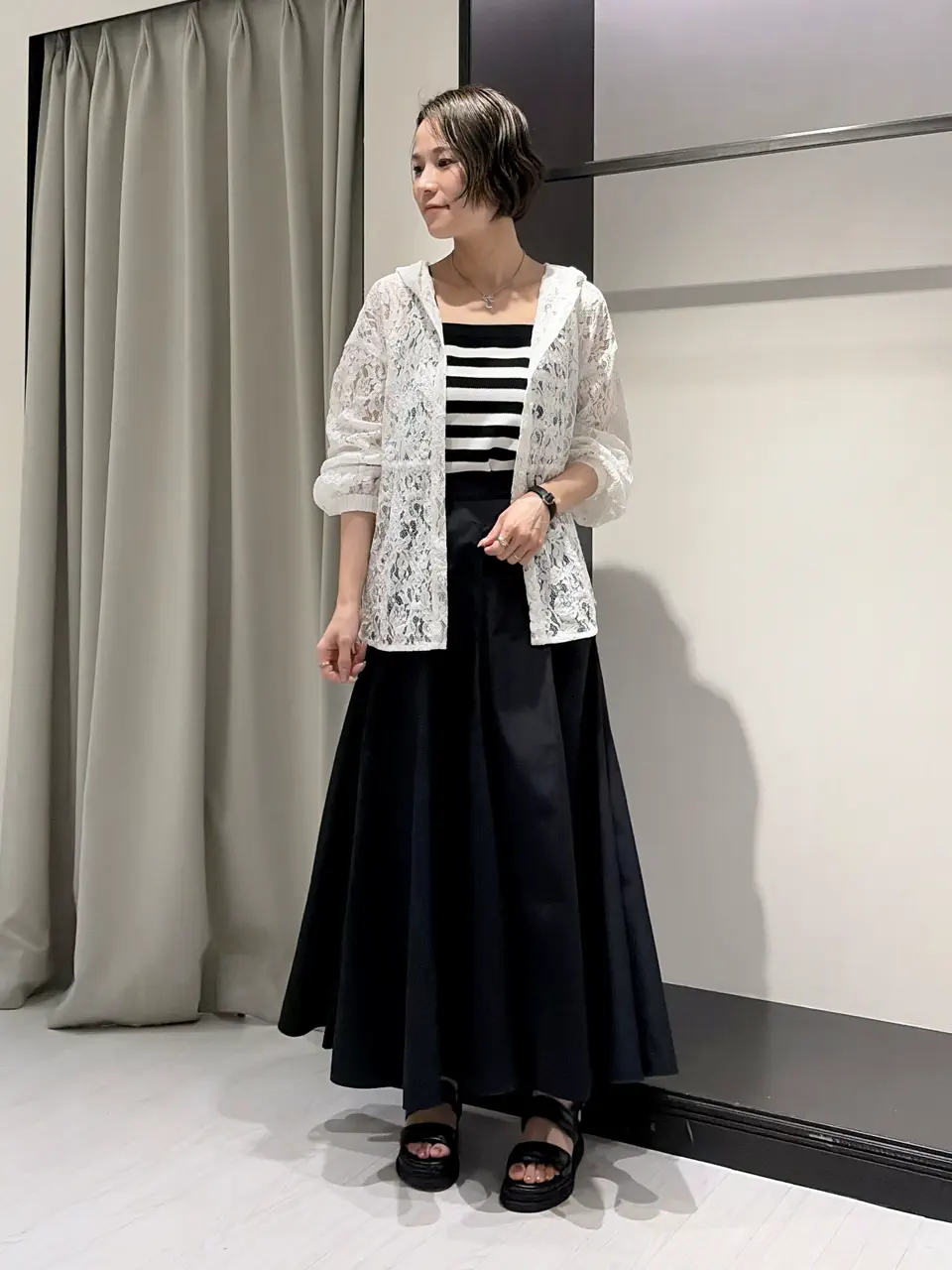 GRACE CONTINENTAL 亀田 未希 コーディネート画像