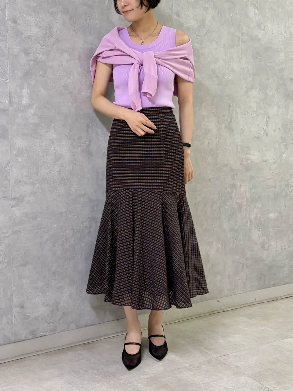 GRACE CONTINENTAL 亀田 未希 コーディネート画像