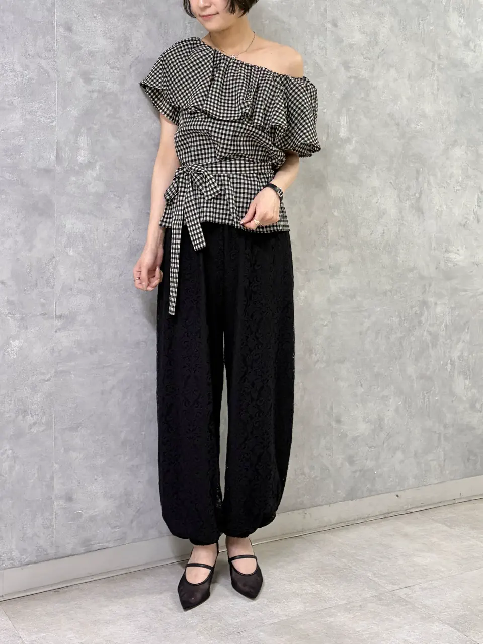 GRACE CONTINENTAL 亀田 未希 コーディネート画像