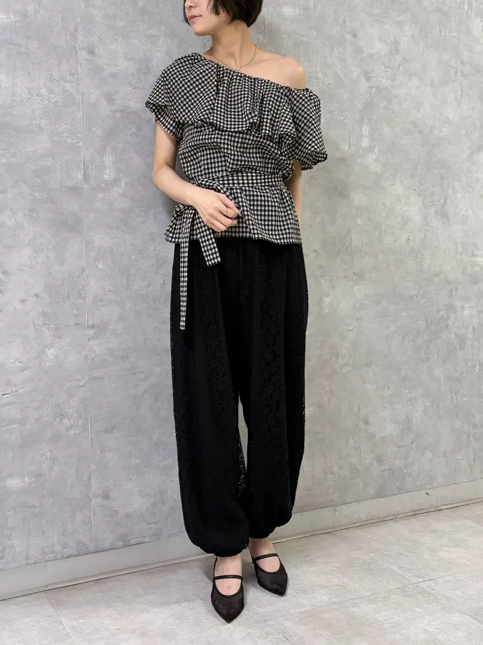 GRACE CONTINENTAL 亀田 未希 コーディネート画像