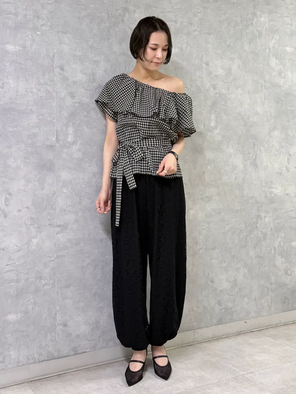 GRACE CONTINENTAL 亀田 未希 コーディネート画像