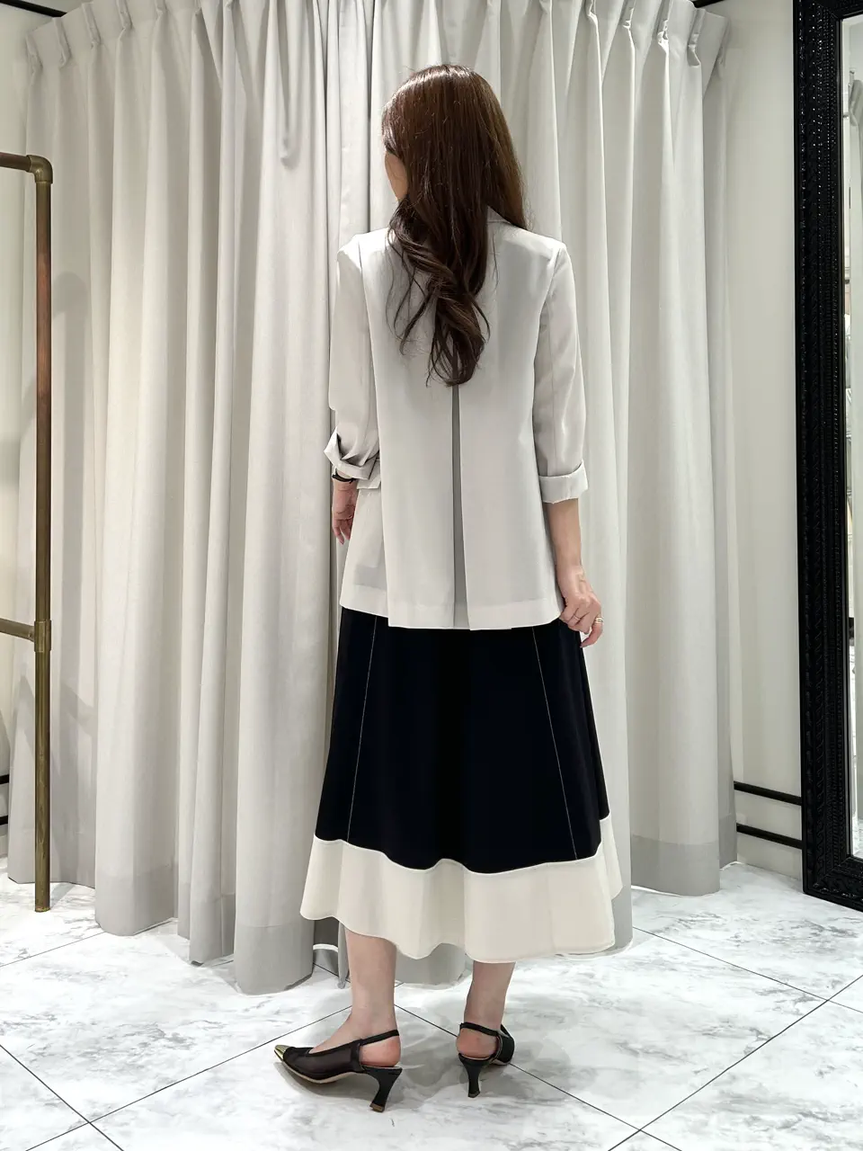 GRACE CONTINENTAL 志田　悠 コーディネート画像