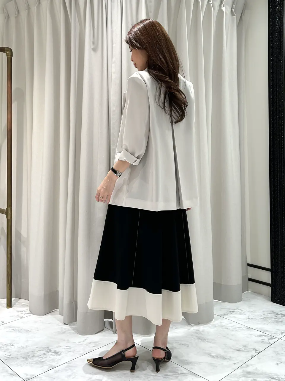 GRACE CONTINENTAL 志田　悠 コーディネート画像