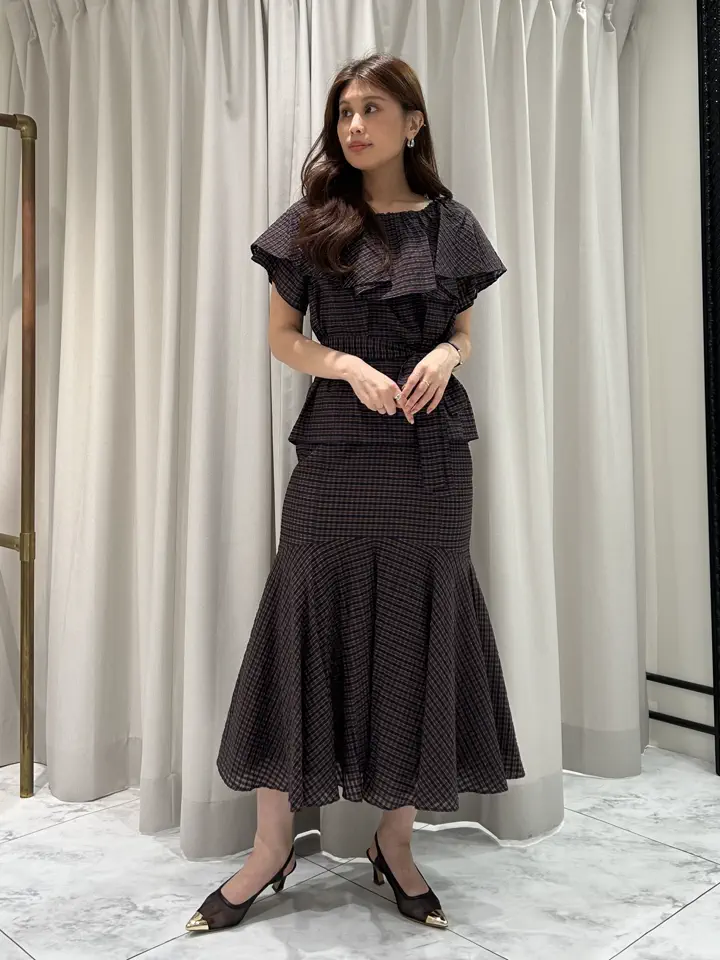 GRACE CONTINENTAL 志田　悠 コーディネート画像