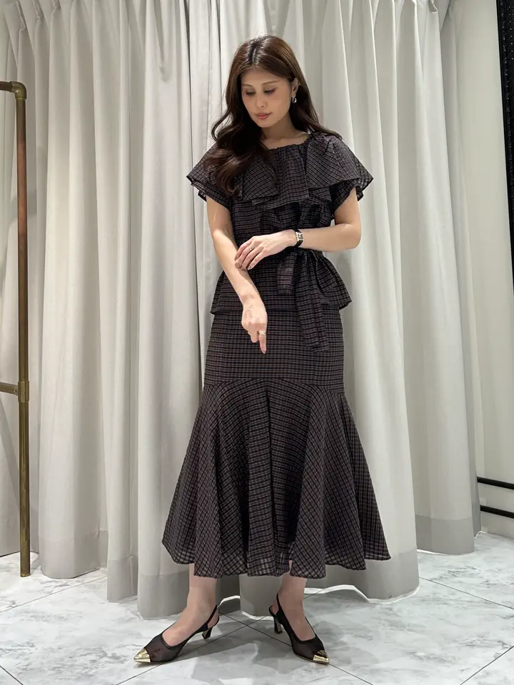 GRACE CONTINENTAL 志田　悠 コーディネート画像