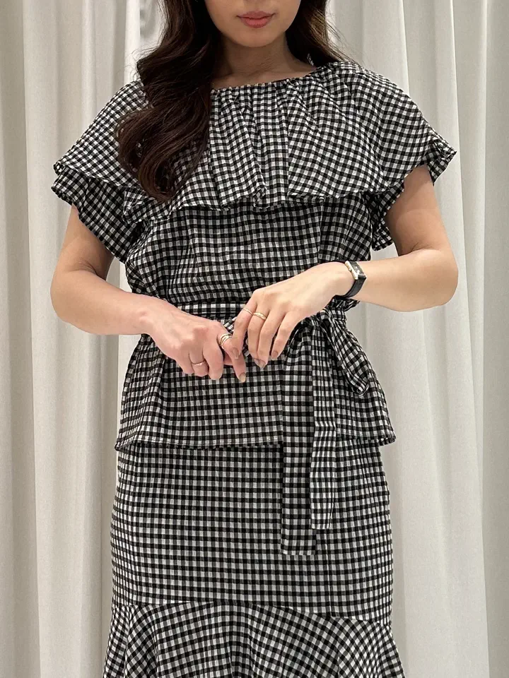 GRACE CONTINENTAL 志田　悠 コーディネート画像