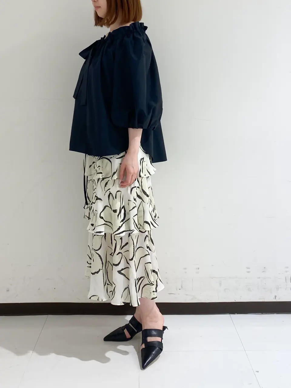 GRACE CONTINENTAL mikiho コーディネート画像