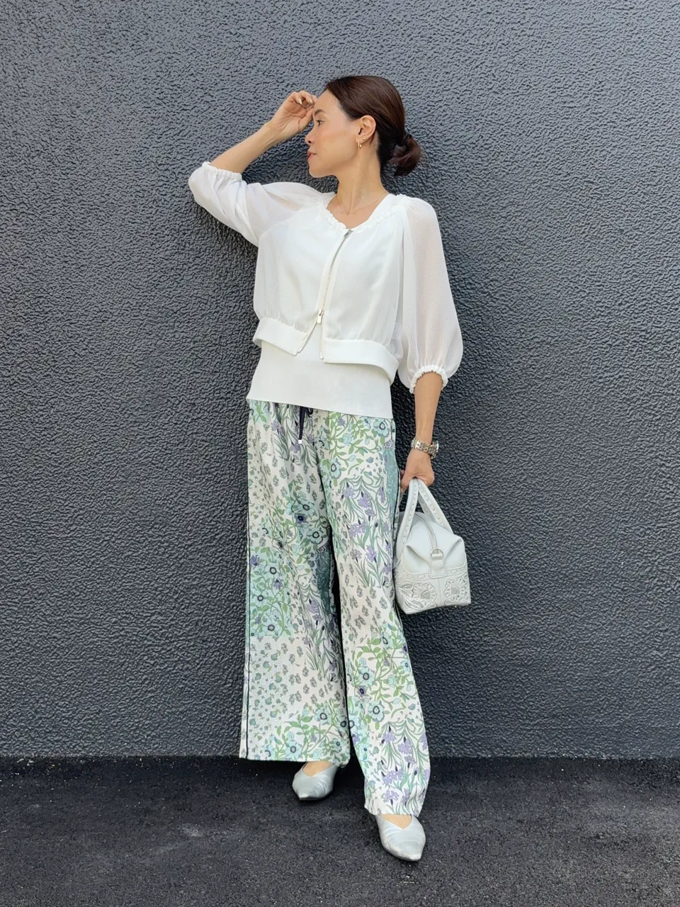 GRACE CONTINENTAL 穐山　香織 コーディネート画像