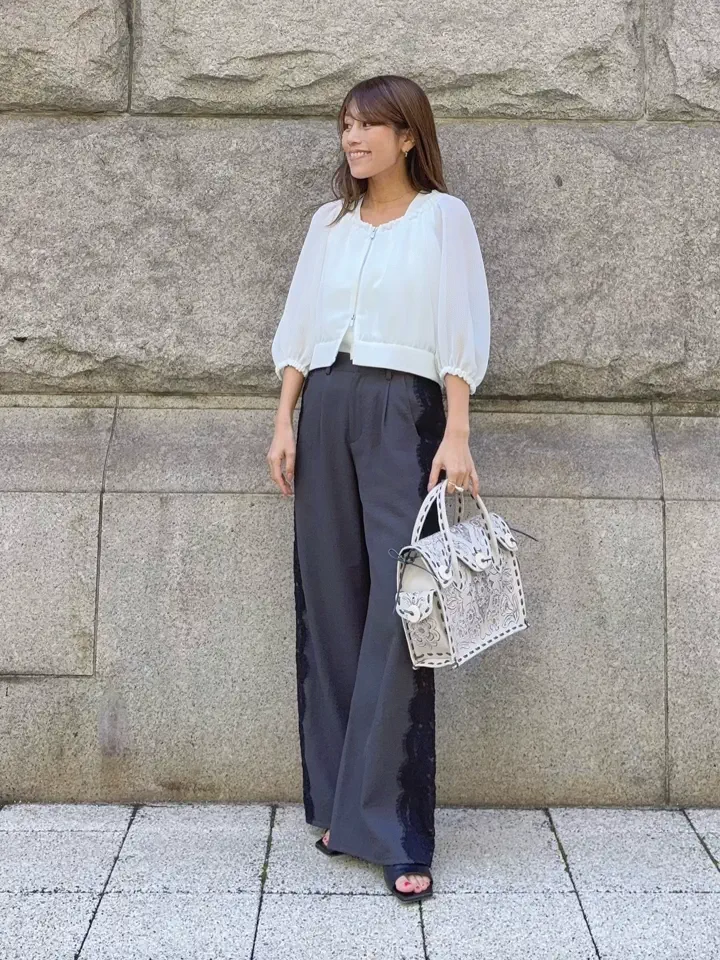 GRACE CONTINENTAL yukimi yonee コーディネート画像