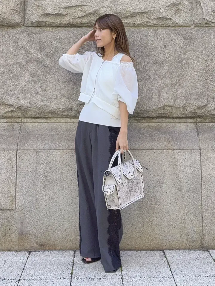 GRACE CONTINENTAL yukimi yonee コーディネート画像