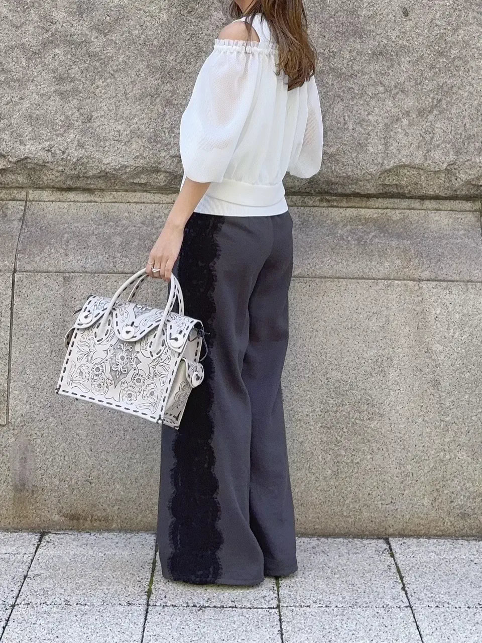 GRACE CONTINENTAL yukimi yonee コーディネート画像