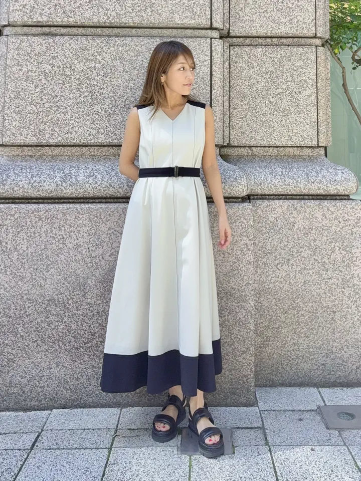 GRACE CONTINENTAL yukimi yonee コーディネート画像