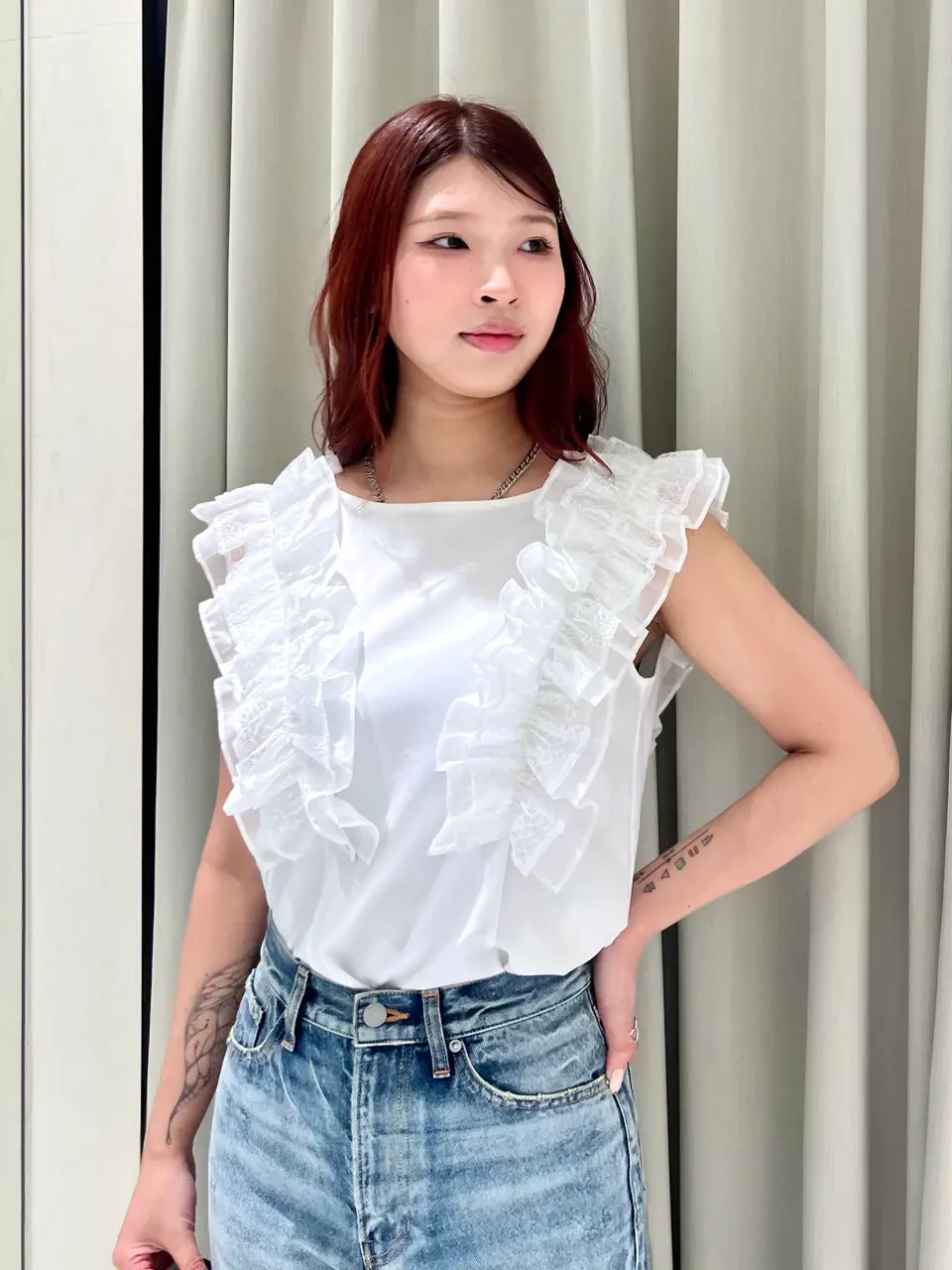 GRACE CONTINENTAL NORIA コーディネート画像