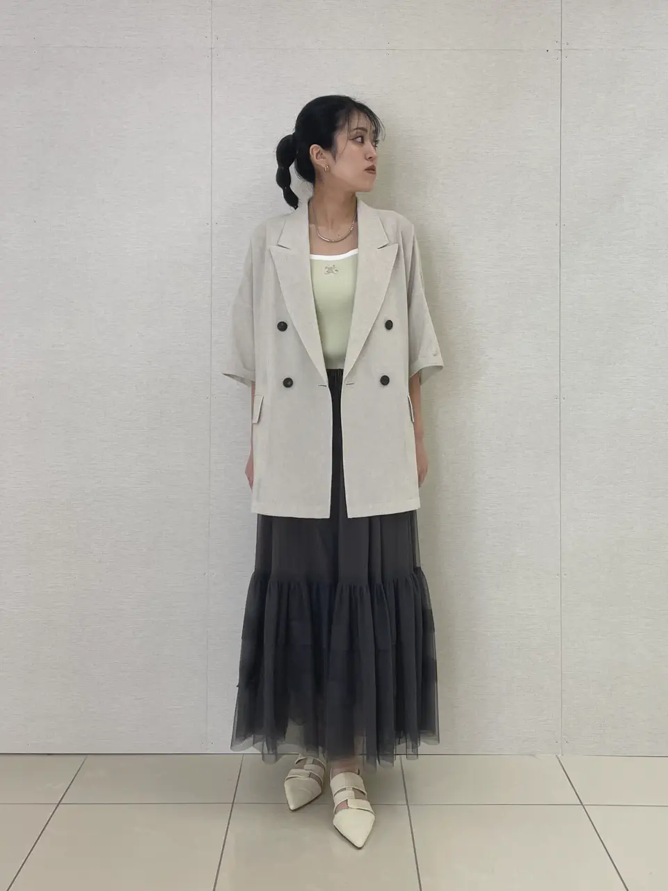 GRACE CONTINENTAL yoshi コーディネート画像