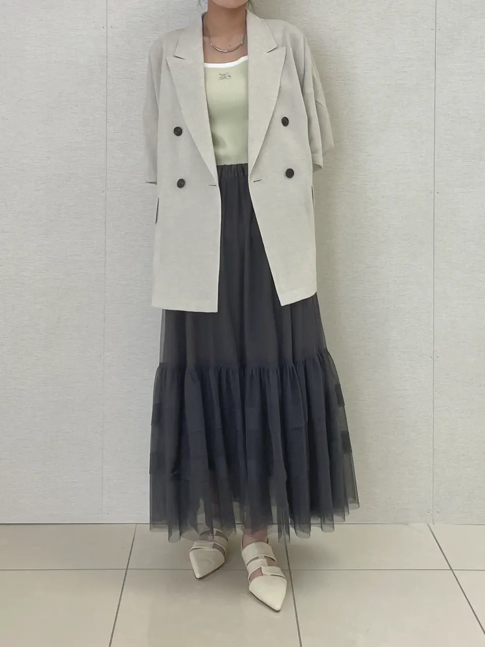 GRACE CONTINENTAL yoshi コーディネート画像