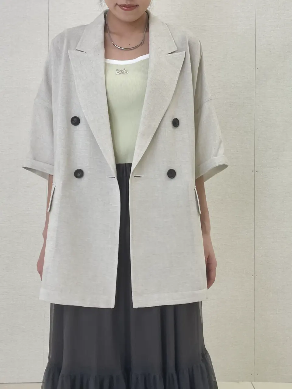 GRACE CONTINENTAL yoshi コーディネート画像