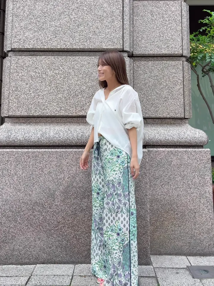 GRACE CONTINENTAL yukimi yonee コーディネート画像