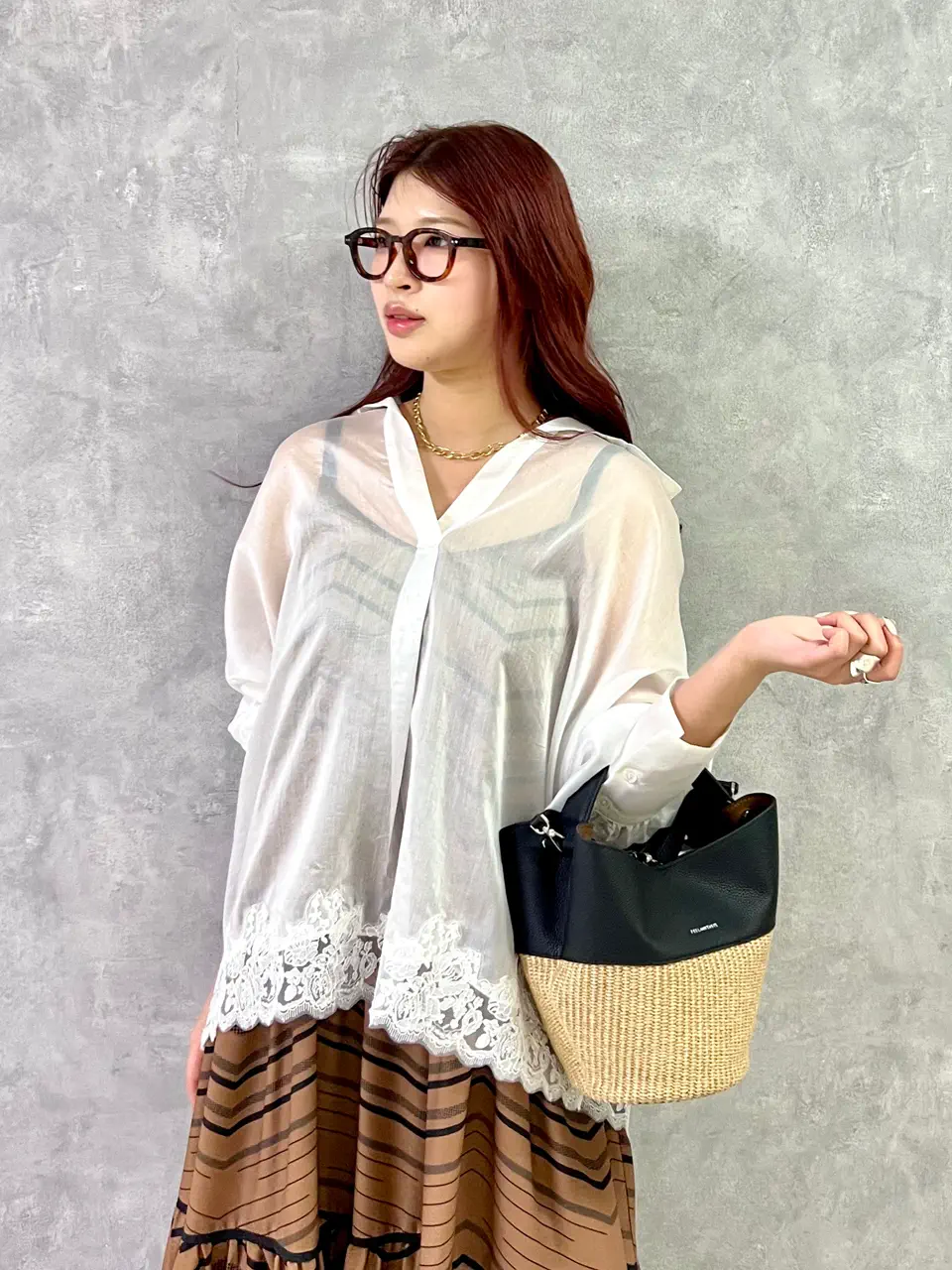 GRACE CONTINENTAL NORIA コーディネート画像