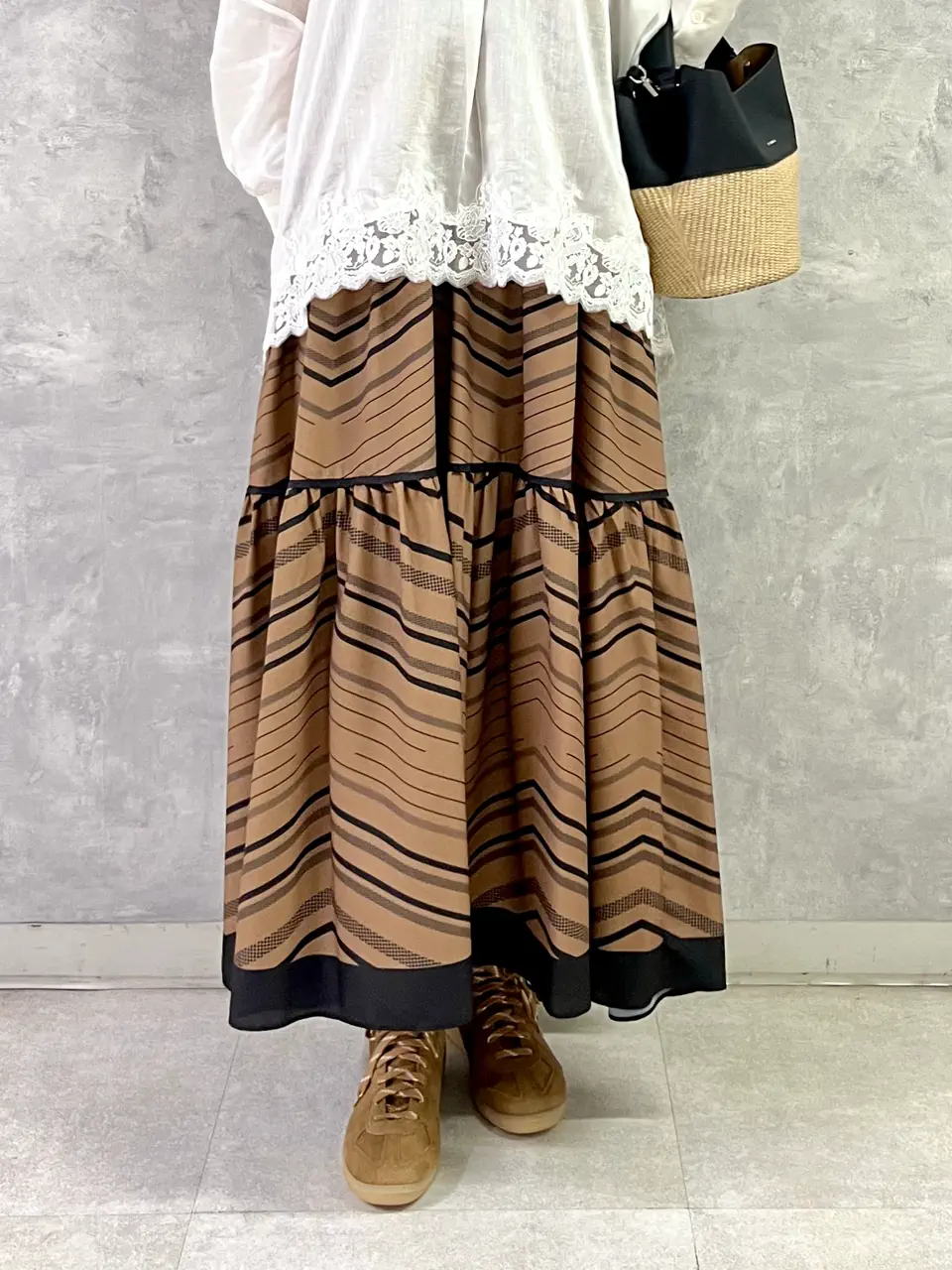 GRACE CONTINENTAL NORIA コーディネート画像