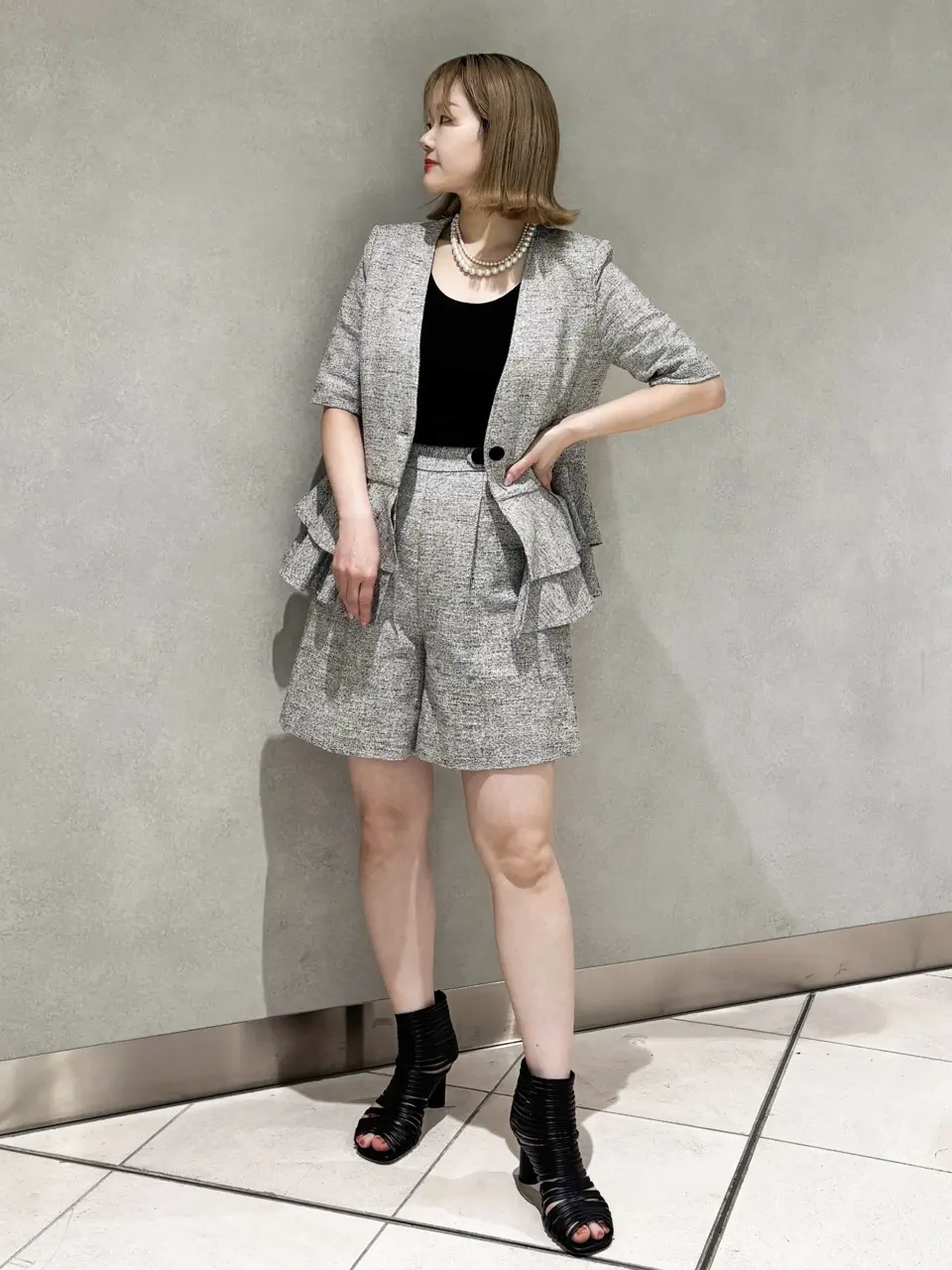 GRACE CONTINENTAL SAYUMI Nagashima コーディネート画像