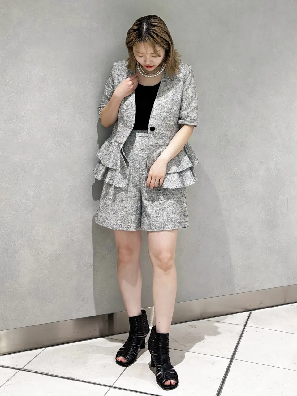 GRACE CONTINENTAL SAYUMI Nagashima コーディネート画像