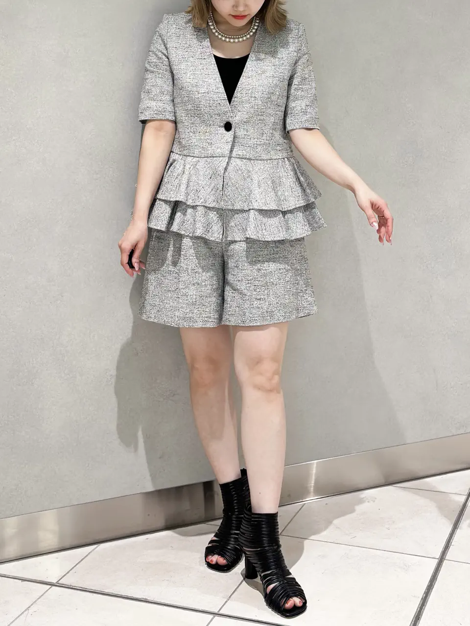 GRACE CONTINENTAL SAYUMI Nagashima コーディネート画像