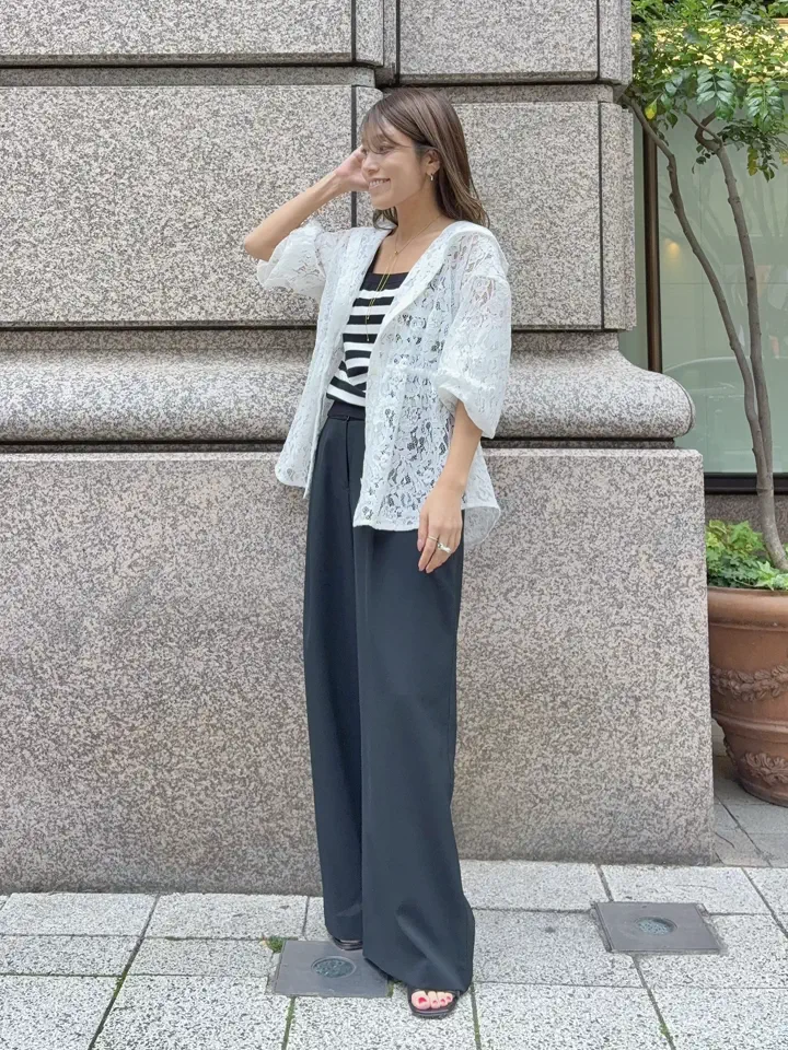 GRACE CONTINENTAL yukimi yonee コーディネート画像