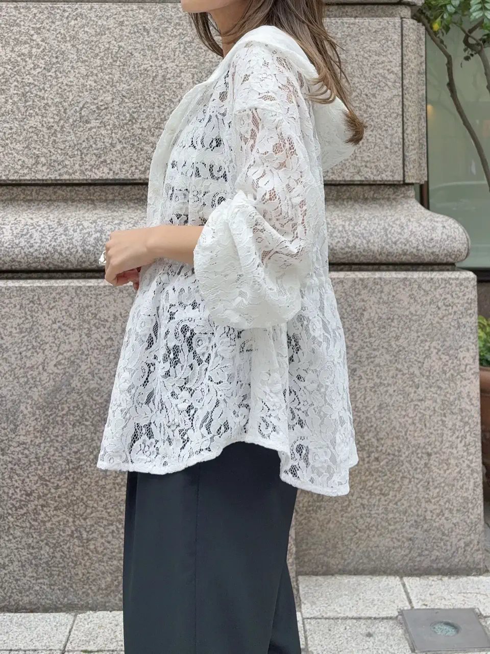 GRACE CONTINENTAL yukimi yonee コーディネート画像