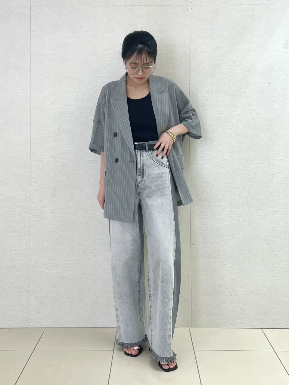 GRACE CONTINENTAL yoshi コーディネート画像