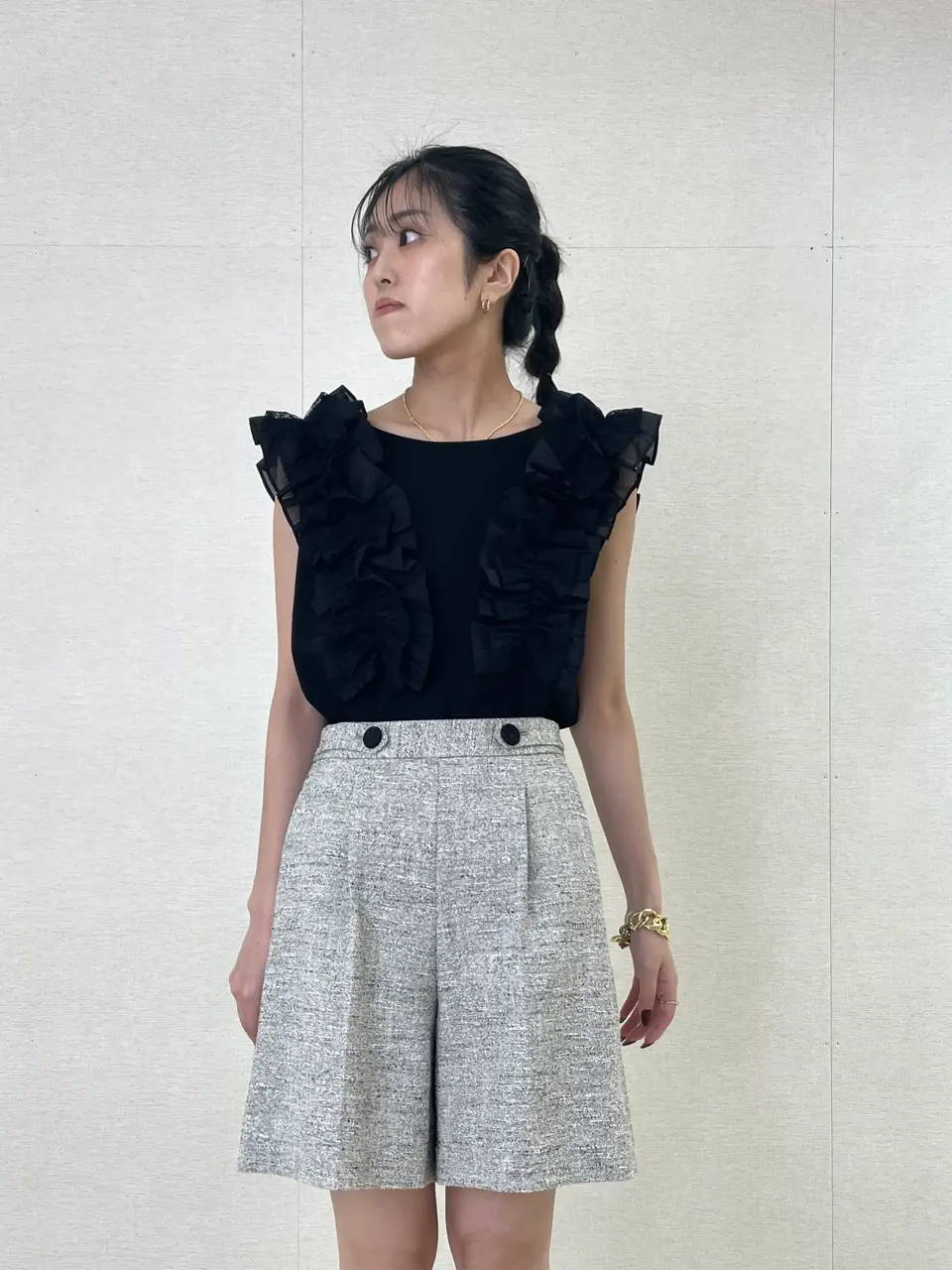 GRACE CONTINENTAL yoshi コーディネート画像