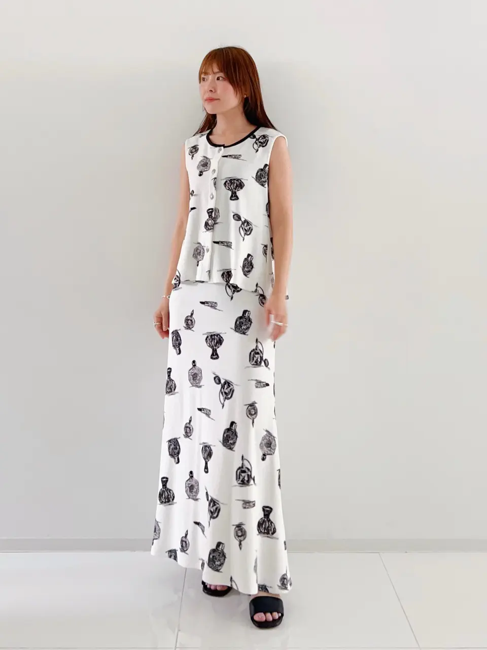  古川温子 コーディネート画像